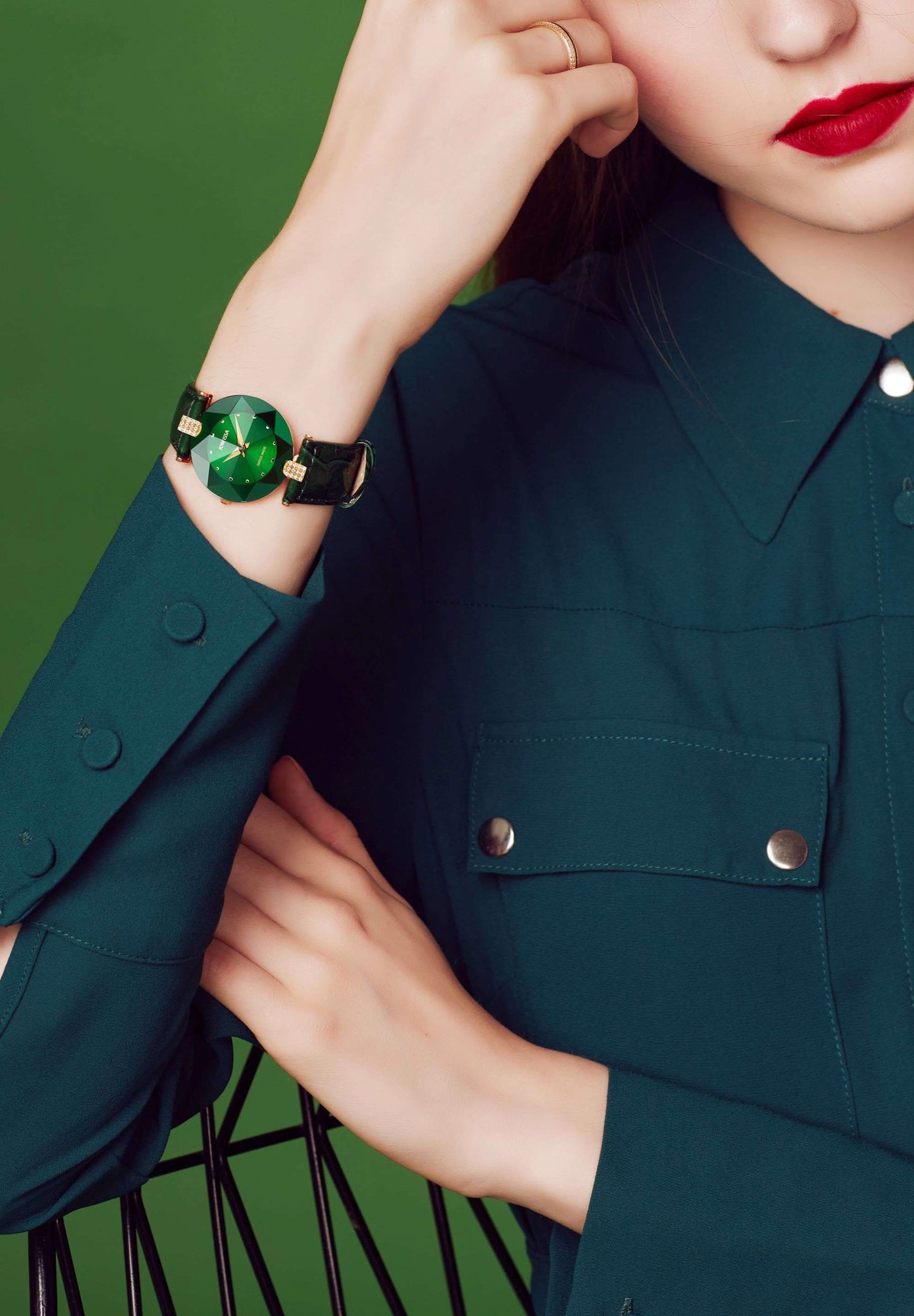 Facet Strass Swiss Ladies Watch J5.244.M - Jowissa