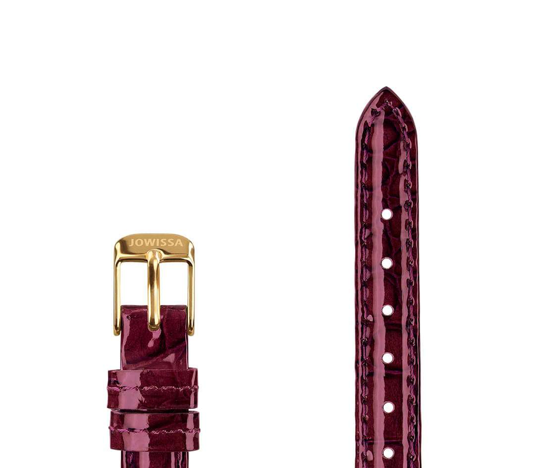 Leather Watch Strap Glossy E3.1457.S - Jowissa