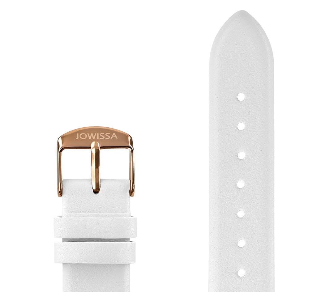 Plain Mat Leather Watch Strap E3.1483.L - Jowissa