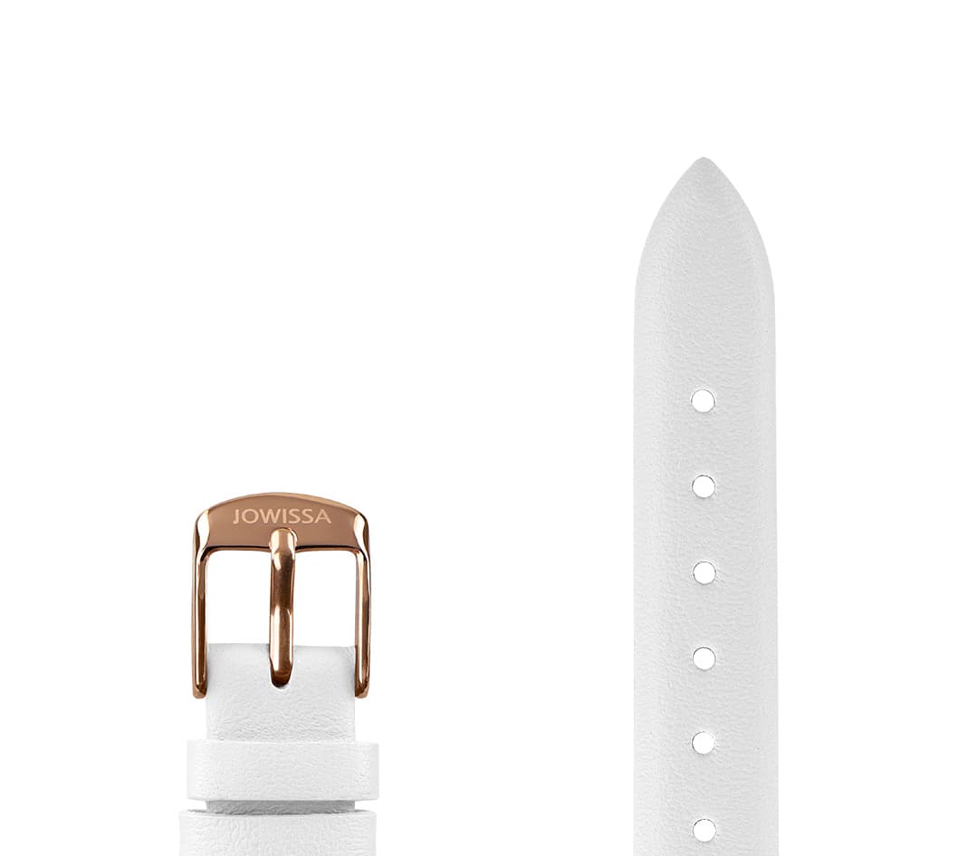 Plain Mat Leather Watch Strap E3.1483.M - Jowissa