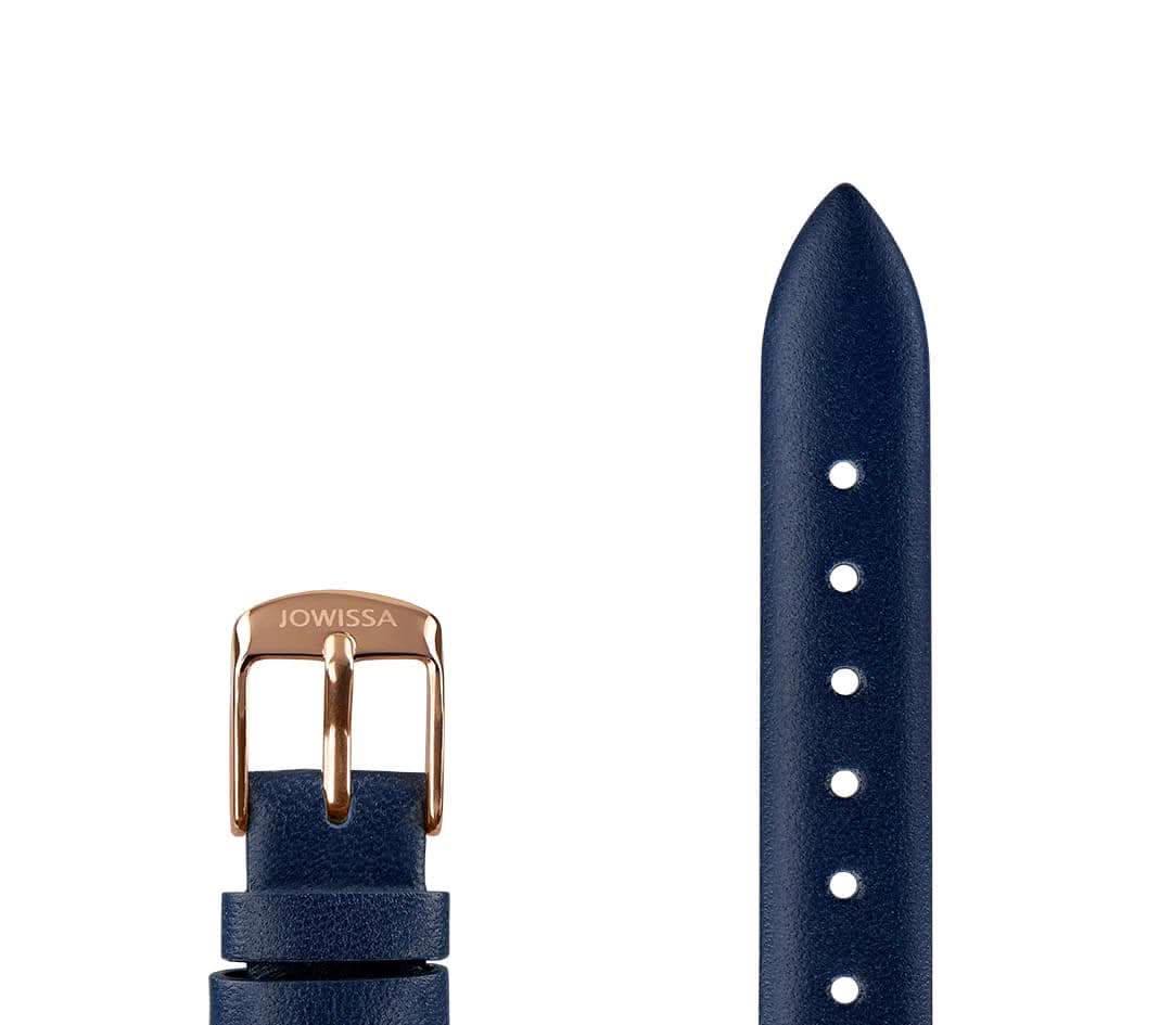 Plain Mat Leather Watch Strap E3.1449.M - Jowissa