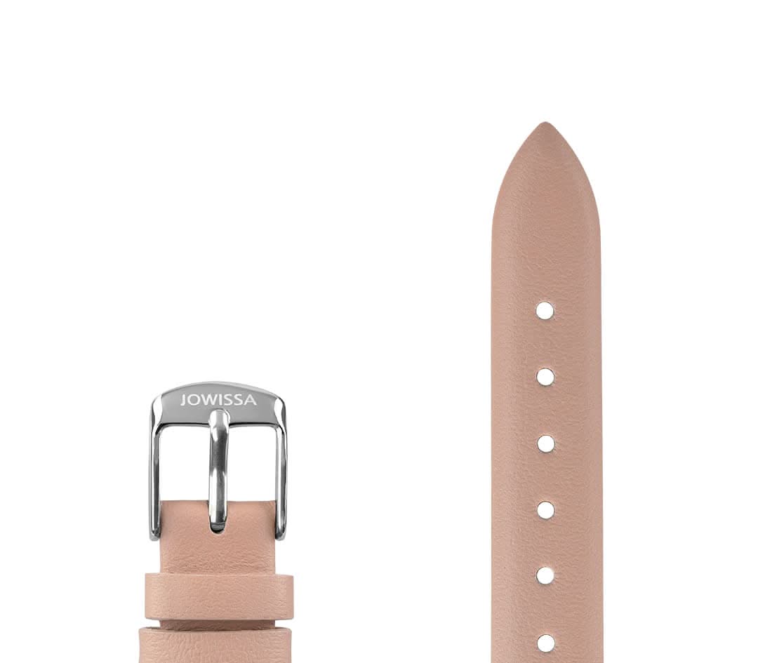 Plain Mat Leather Watch Strap E3.1478.M - Jowissa