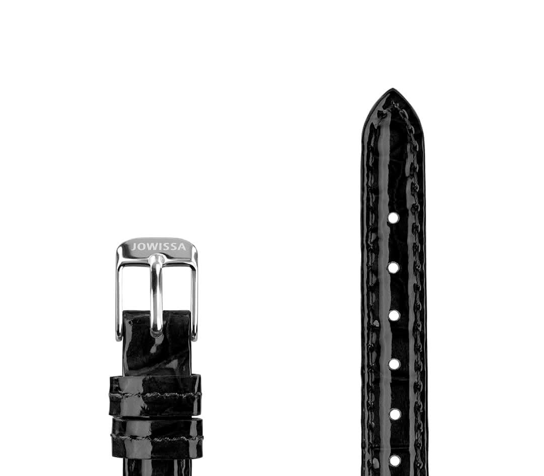 Leather Watch Strap Glossy E3.1445.S - Jowissa