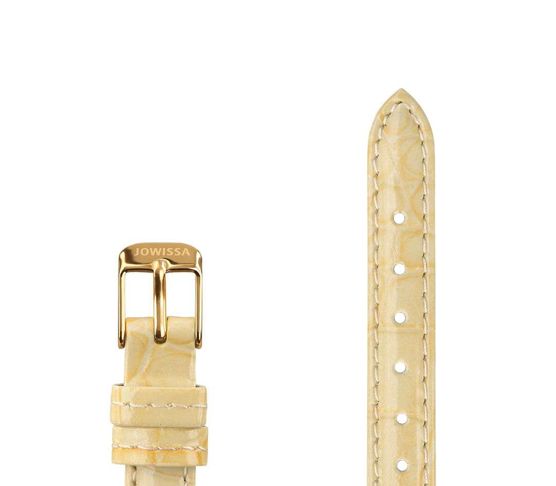 Leather Watch Strap Glossy E3.1465.S - Jowissa