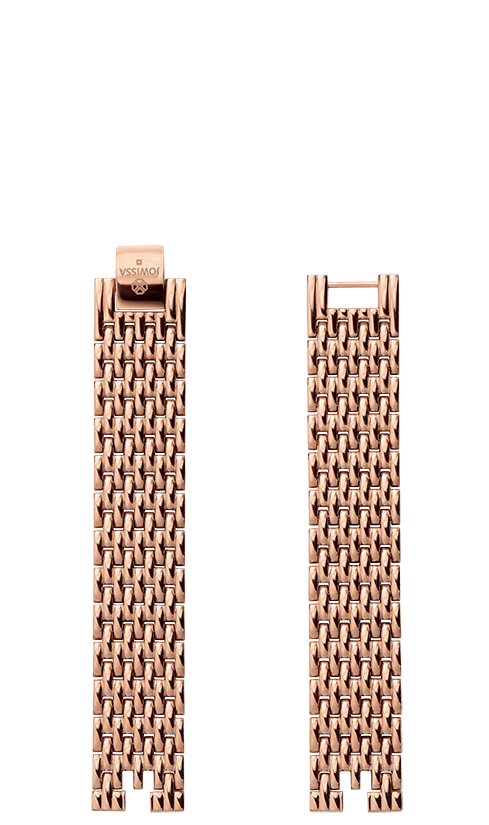 Watch Band Stainless Steel 15mm Rosegold E4.228.M - Jowissa
