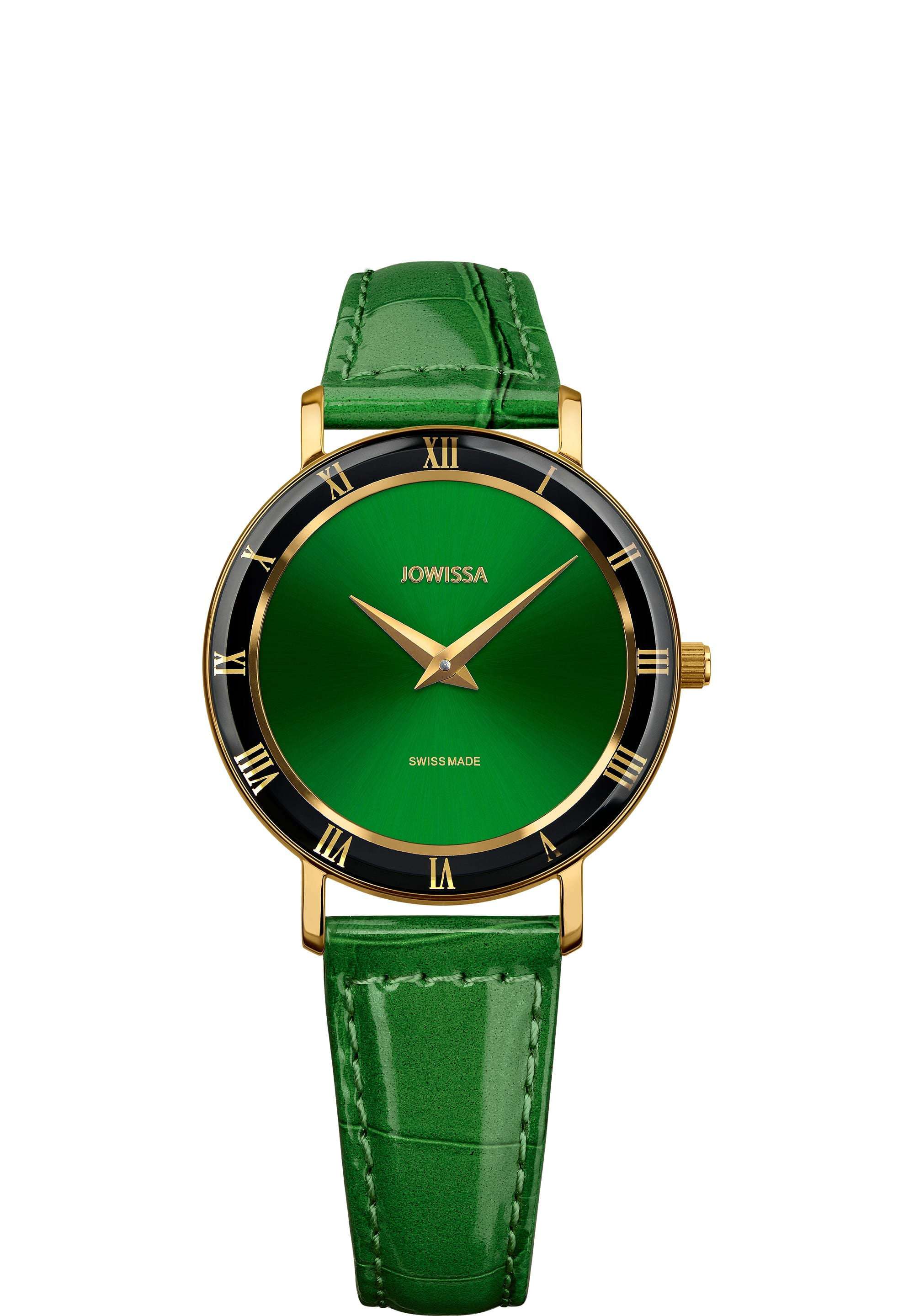 Jowissa Roma Swiss Ladies Watch J2.273.M Green / Gold Jowissa Roma Swiss Ladies Watch J2.273.M Green / Gold