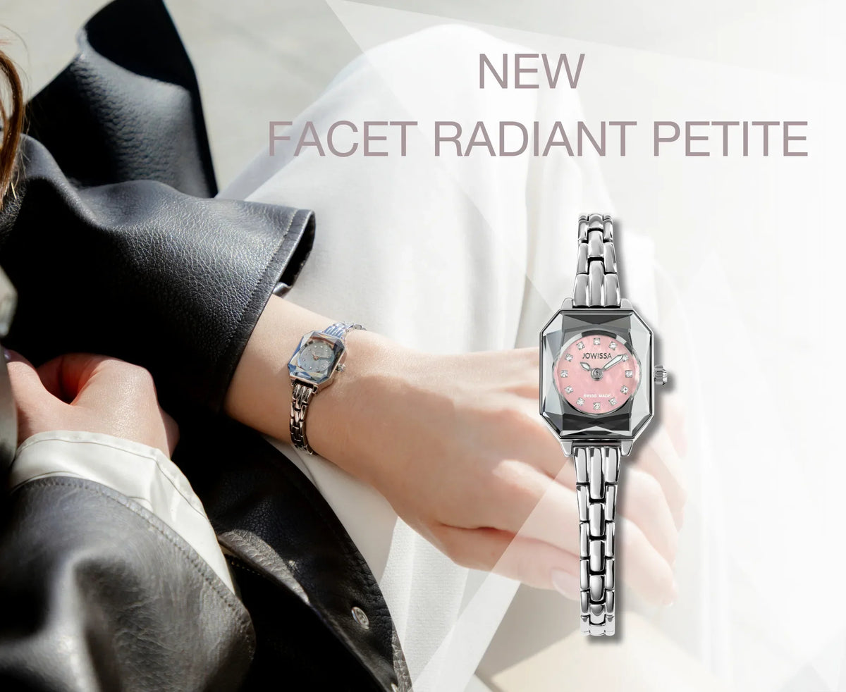 Jewelry or Timepiece? The New Facet Radiant Petite Offers Both in a Dazzling 19 mm Design