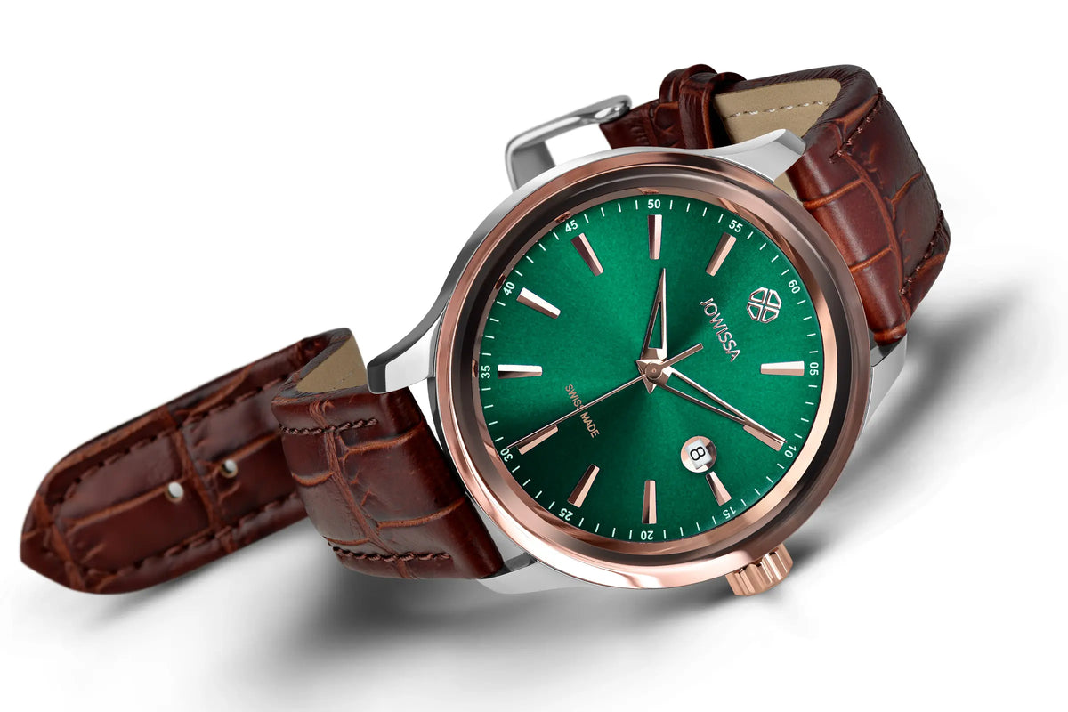 Men's Leather Strap Watches