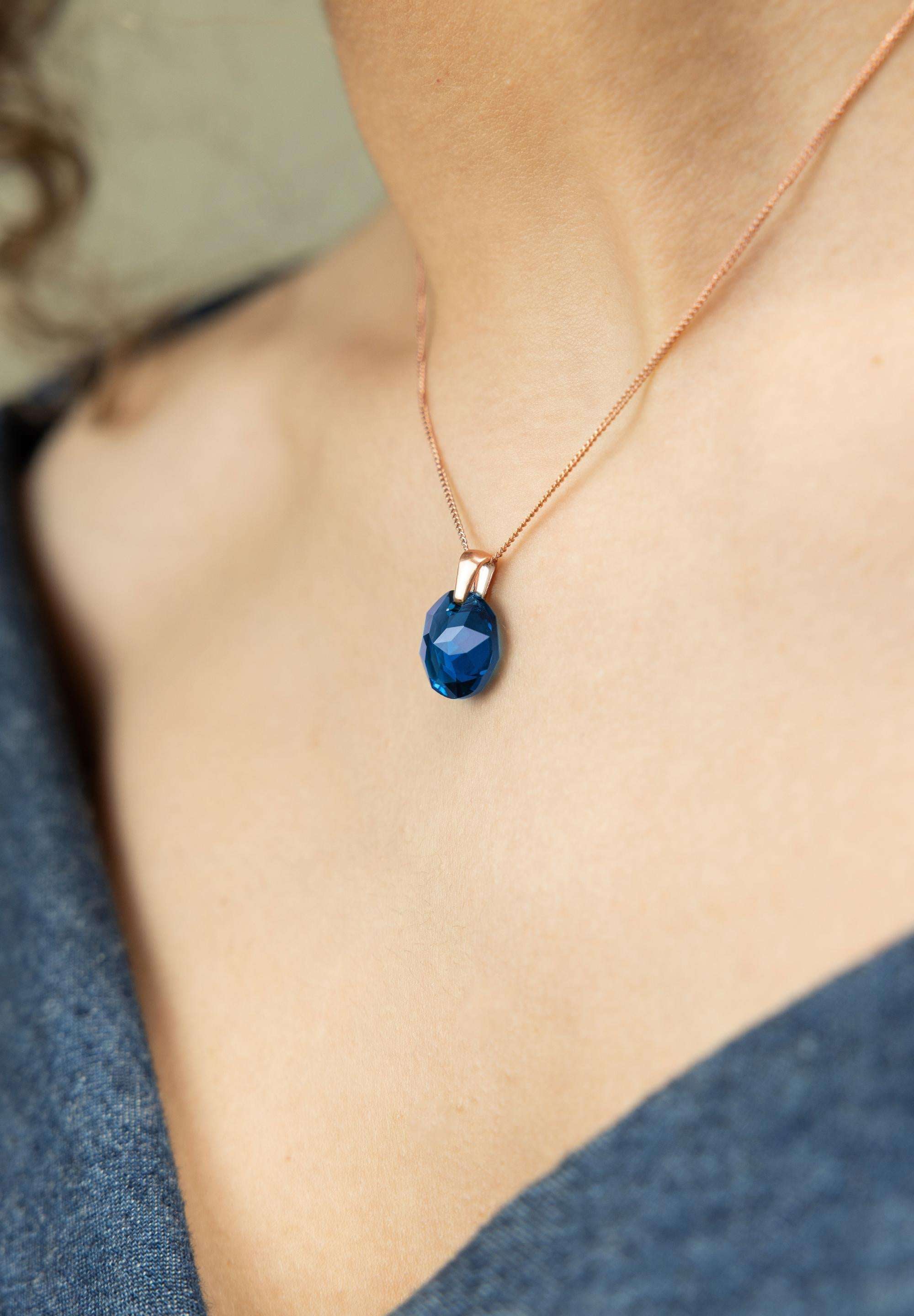 Facet Brilliant Pendant Necklace JS.0038 - Jowissa