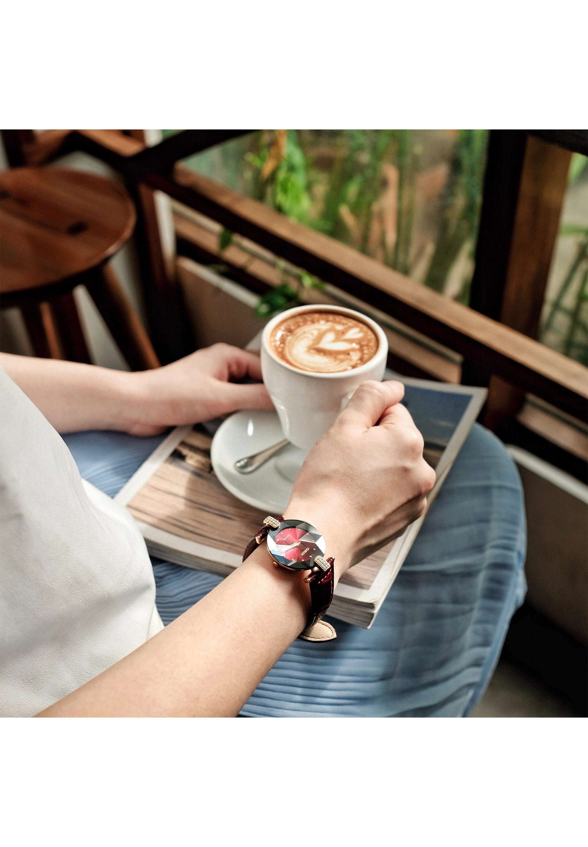 Facet Strass Swiss Ladies Watch J5.013.M - Jowissa