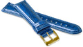 Leather Watch Strap Glossy E3.1447.L