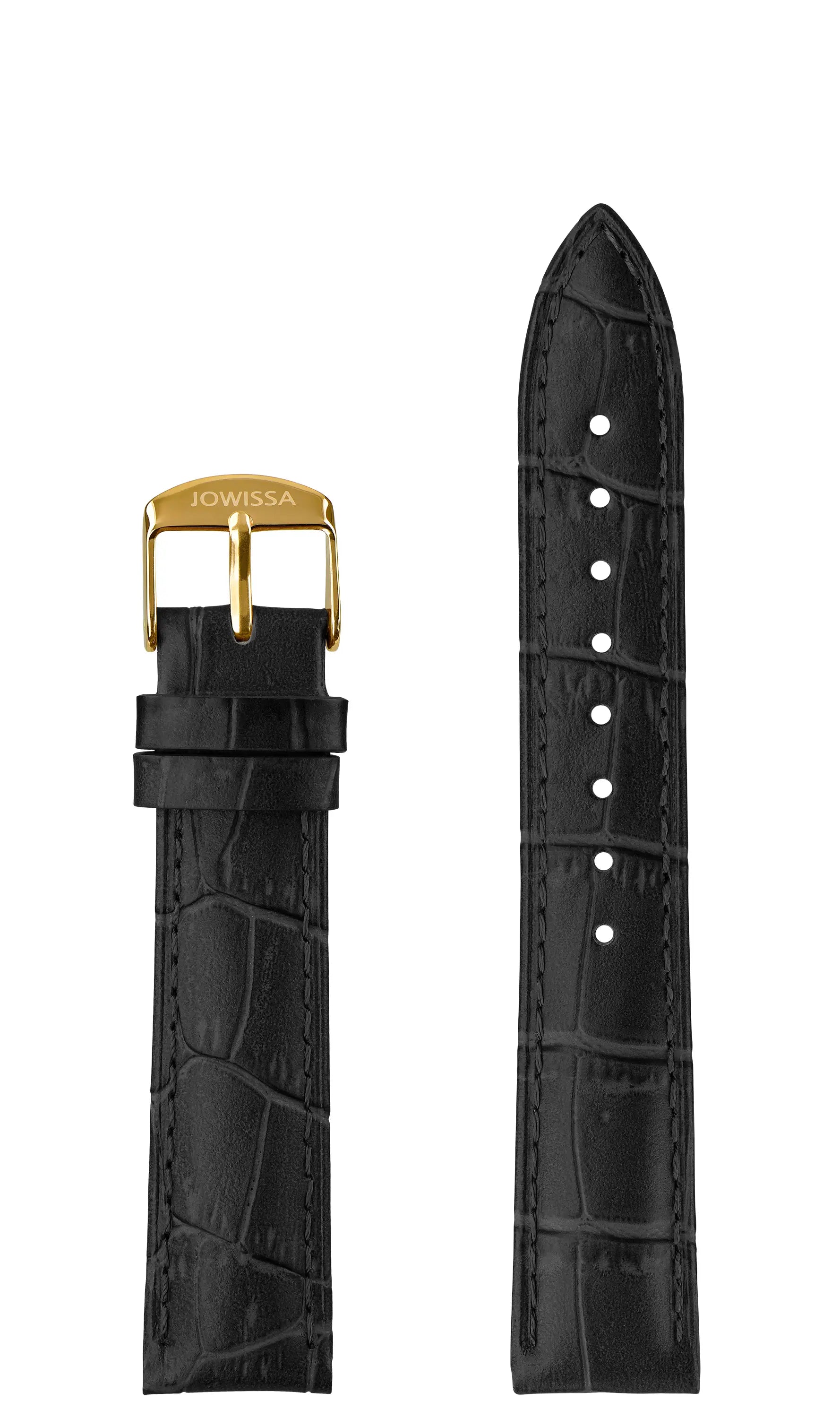 Mat Leather Watch Strap E3.1488.L