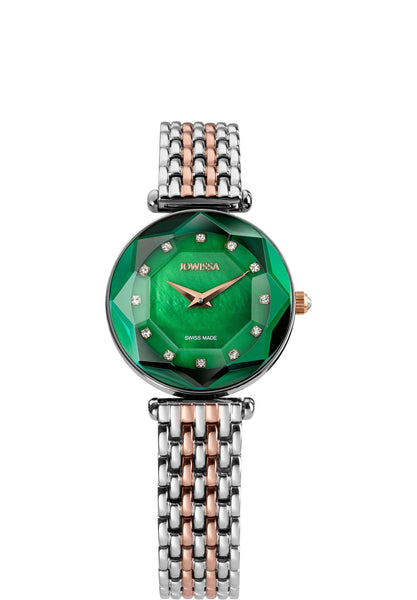 Crystal Radiance Small Emerald Green Face Ladies display picture 3