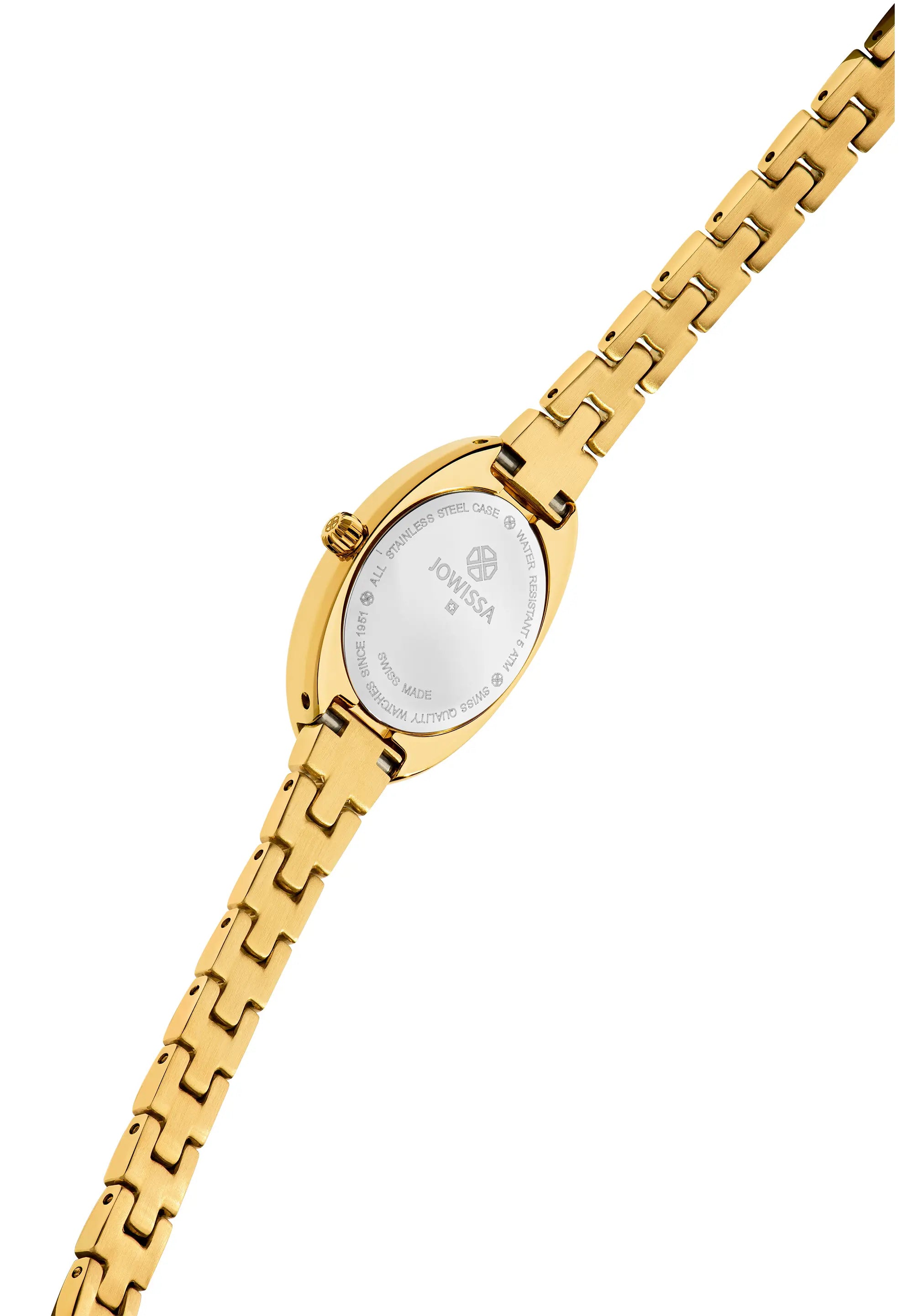 Facet Oval Petite Schweizer Schmuckuhr J5.896.XS