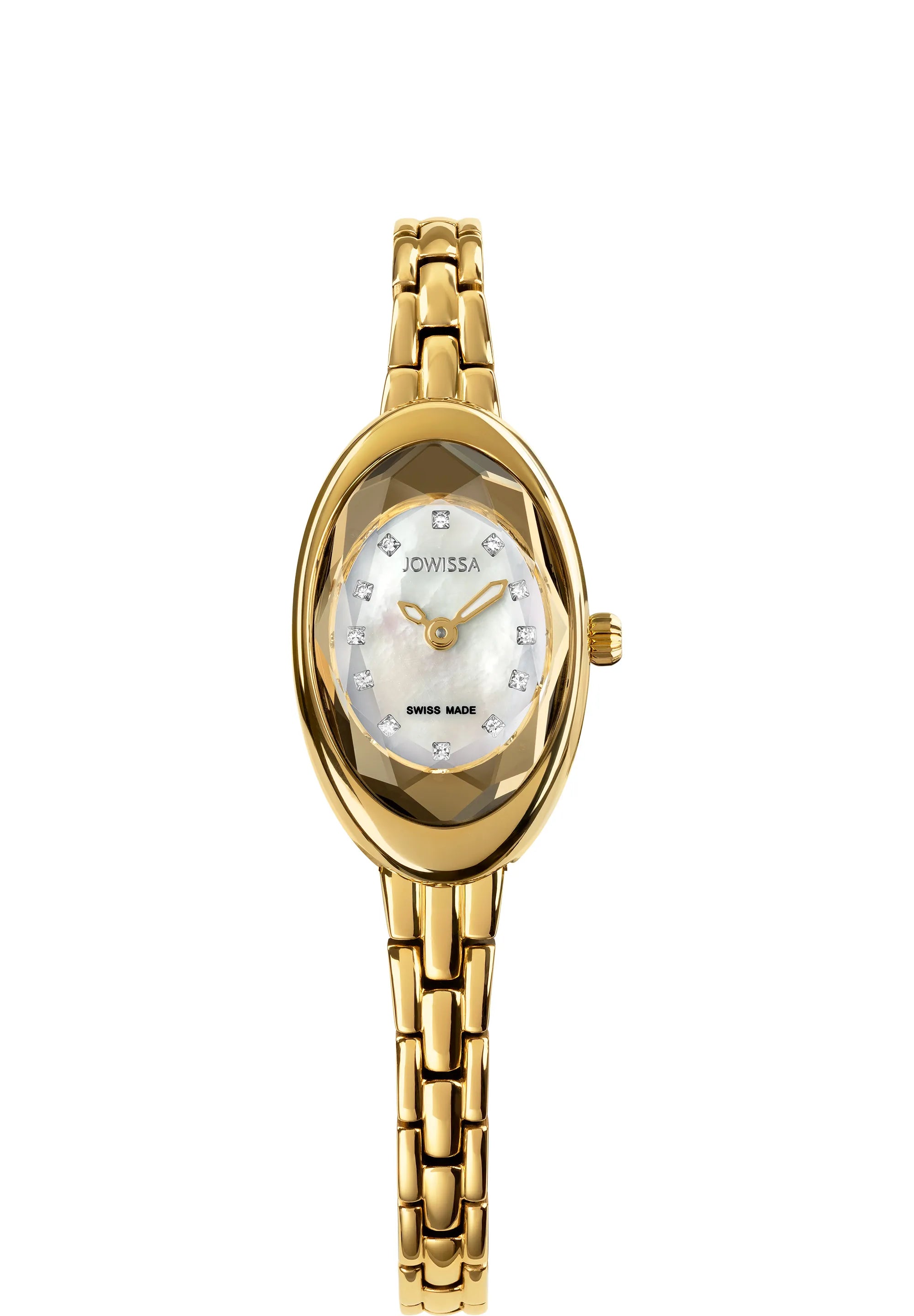 Facet Oval Petite Swiss Dress Watch J5.895.XS