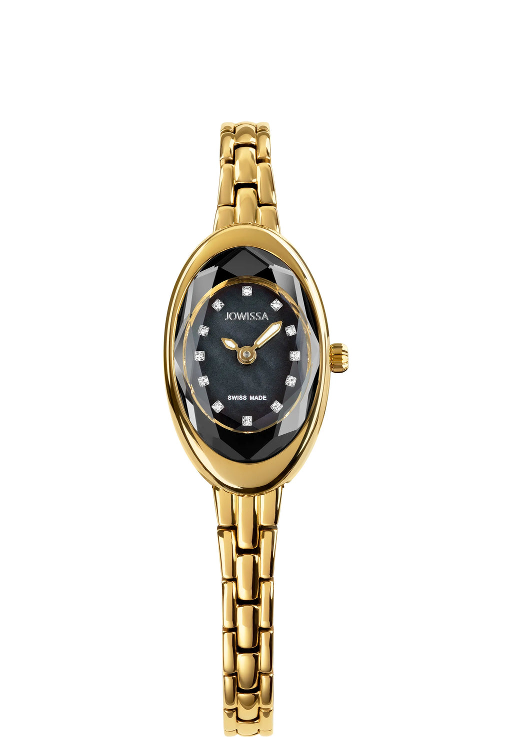 Facet Oval Petite Swiss Dress Watch J5.896.XS