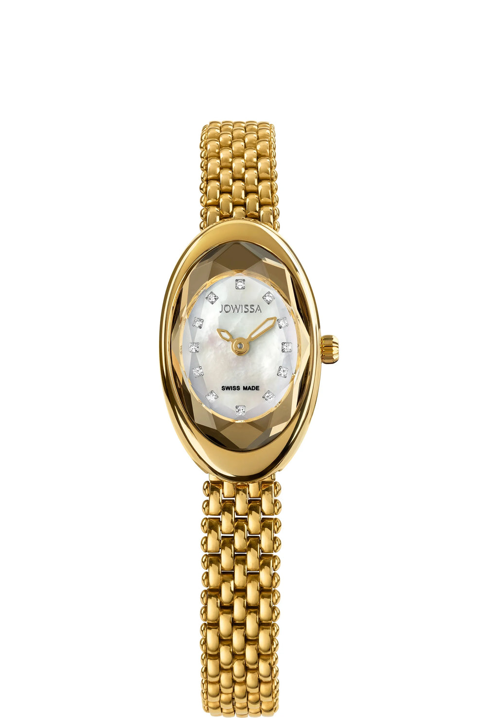 Facet Oval Petite Swiss Dress Watch J5.899.XS