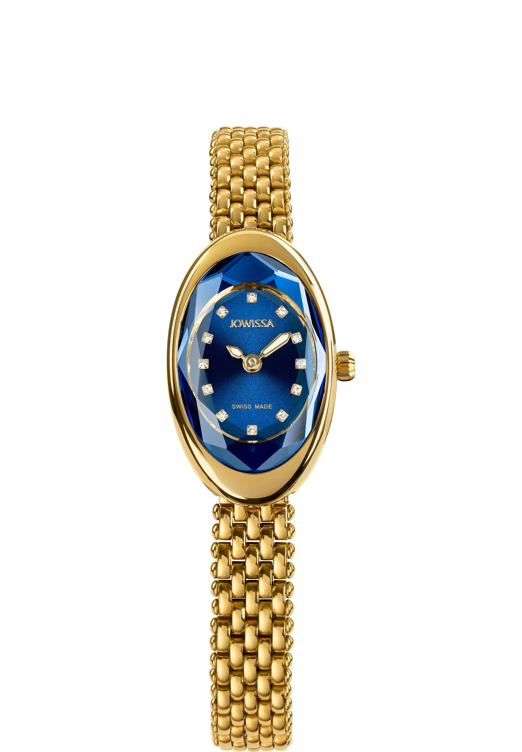 Facet Oval Petite Swiss Dress Watch J5.901.XS