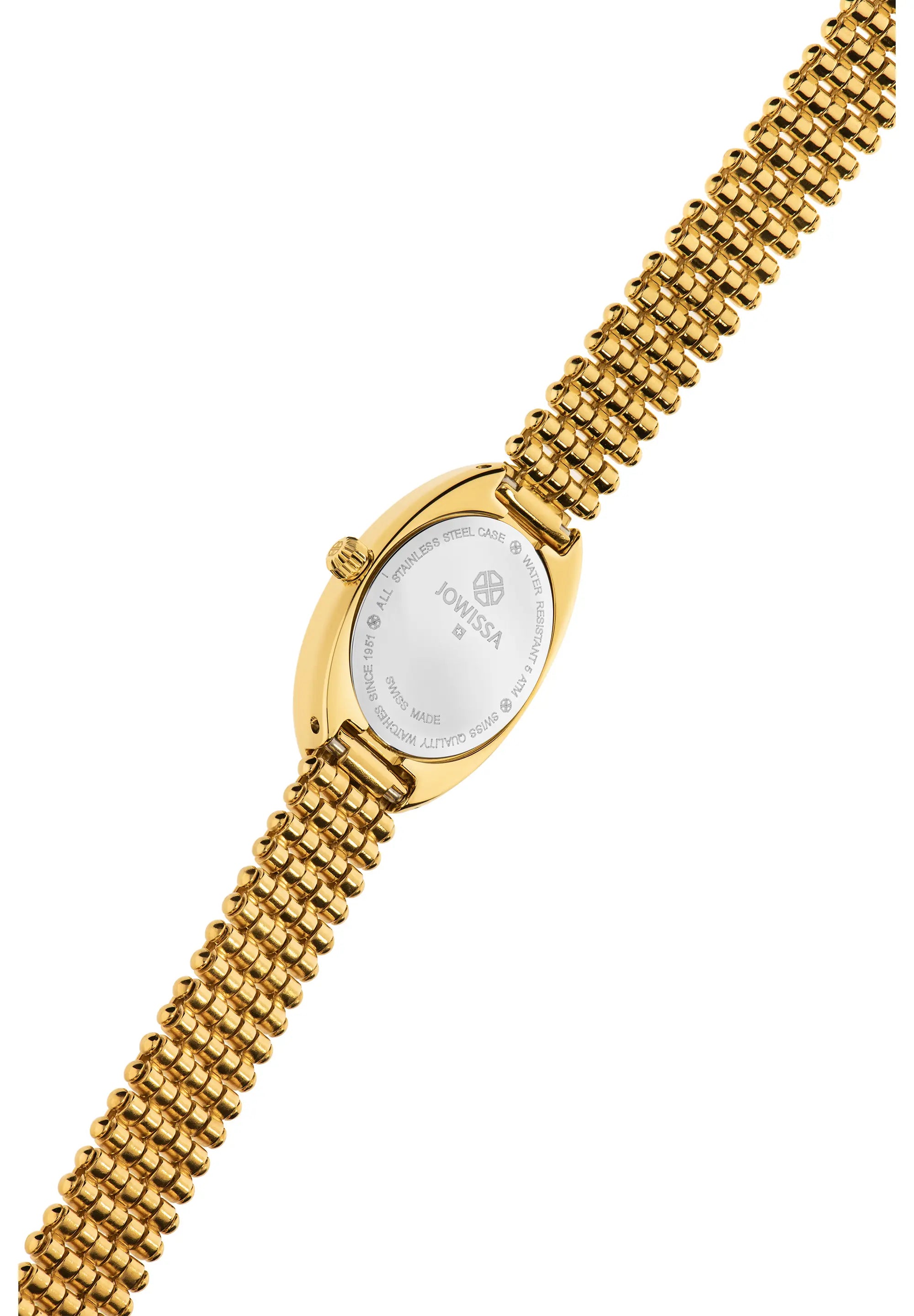 Facet Oval Petite Swiss Dress Watch J5.900.XS
