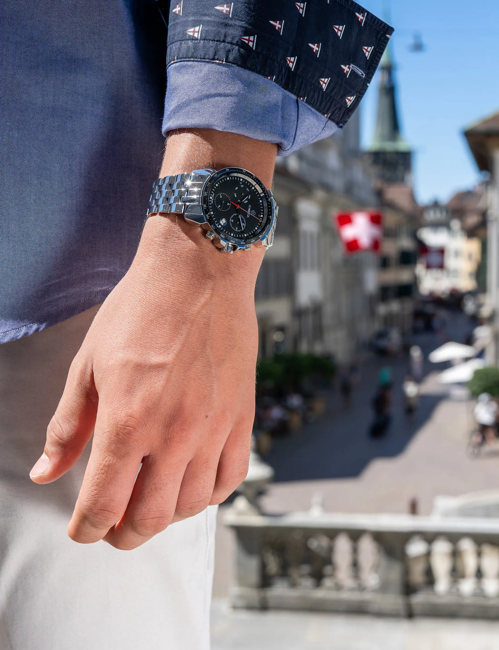 LeWy 9 Orologio da Uomo Svizzero J7.037.L