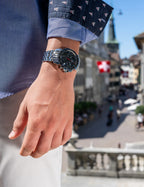LeWy 9 Orologio da Uomo Svizzero J7.037.L