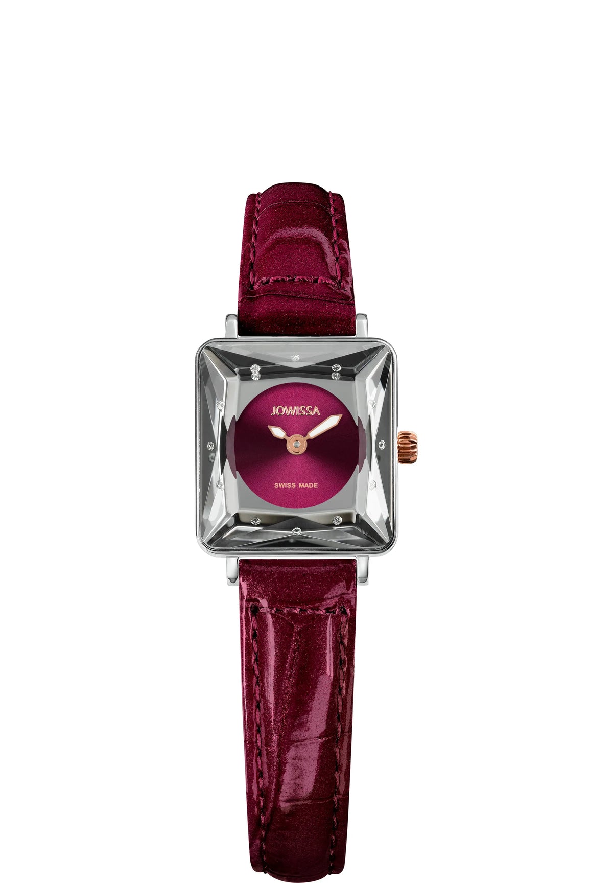 Facet Princess Petite Womens Rectangle Watch J8.109.XS