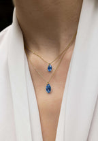 Facet Pear Pendant Necklace JS.0051 - Jowissa