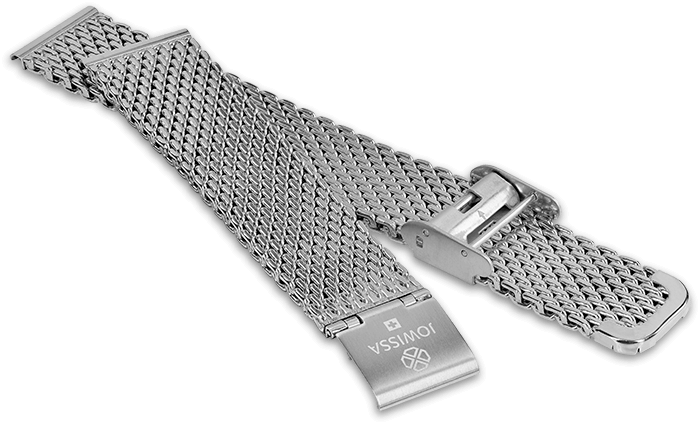 Watch Band Stainless Steel 18mm Silver E4.193.L - Jowissa