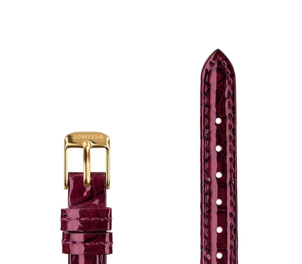 Leather Watch Strap Glossy E3.1457.S - Jowissa