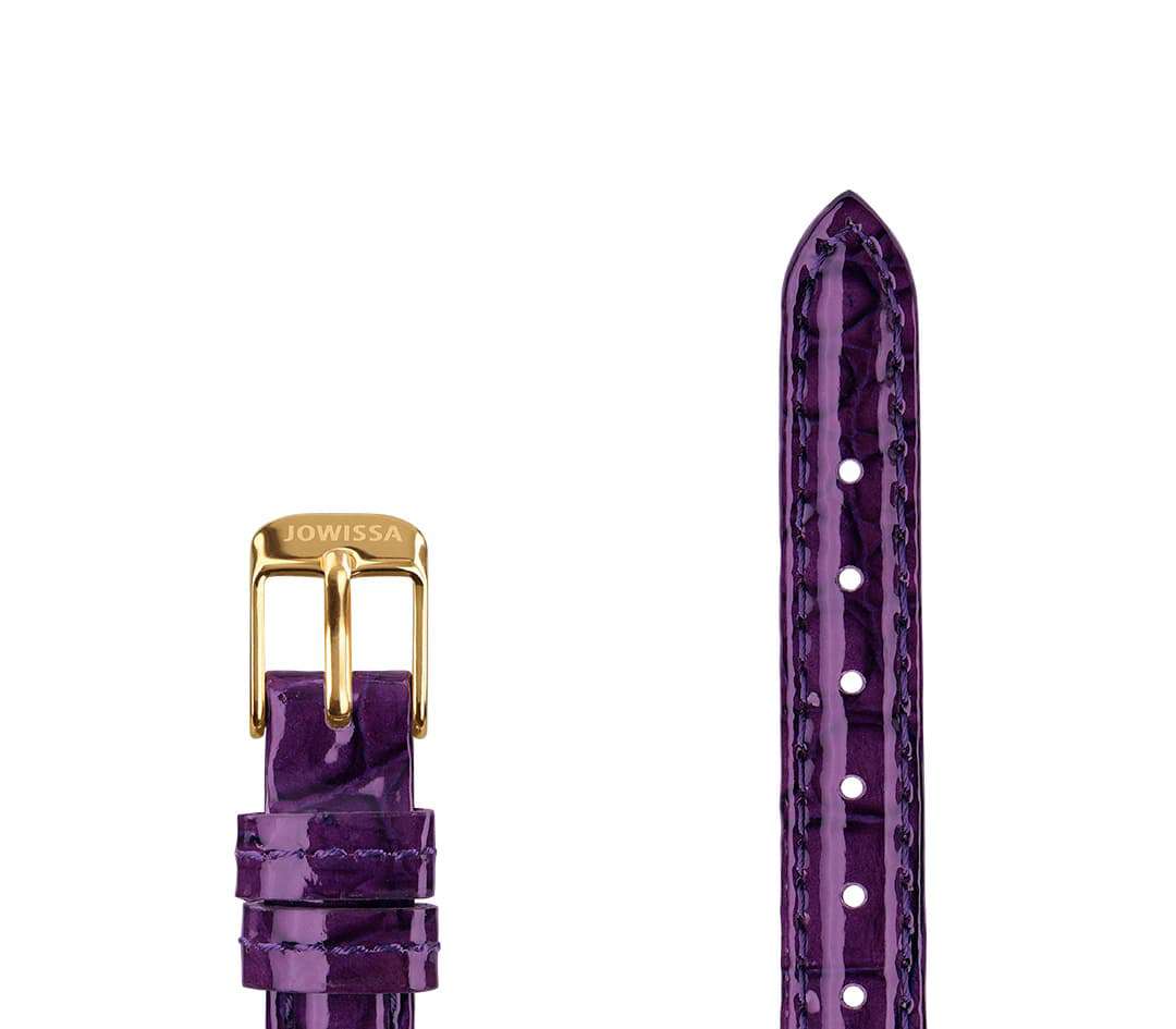 Leather Watch Strap Glossy E3.1472.S - Jowissa