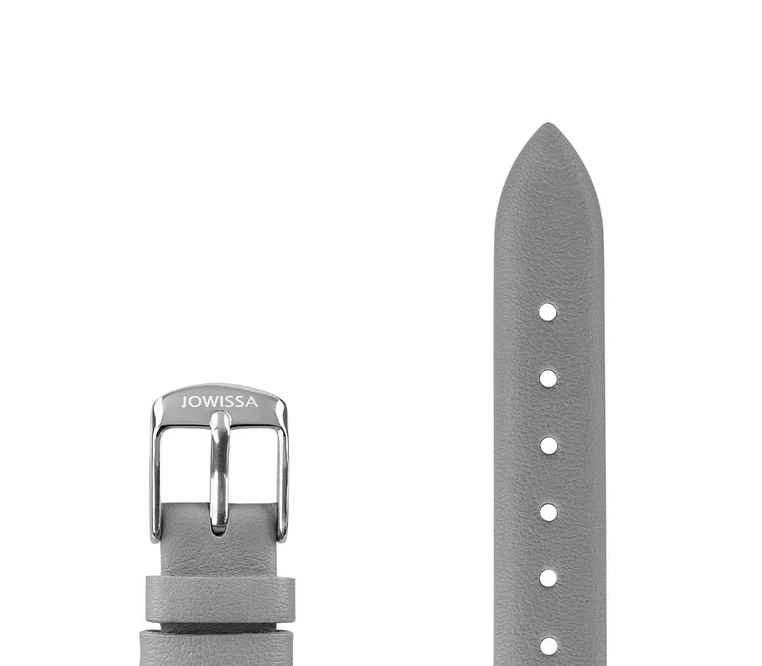 Plain Mat Leather Watch Strap E3.1467.M - Jowissa