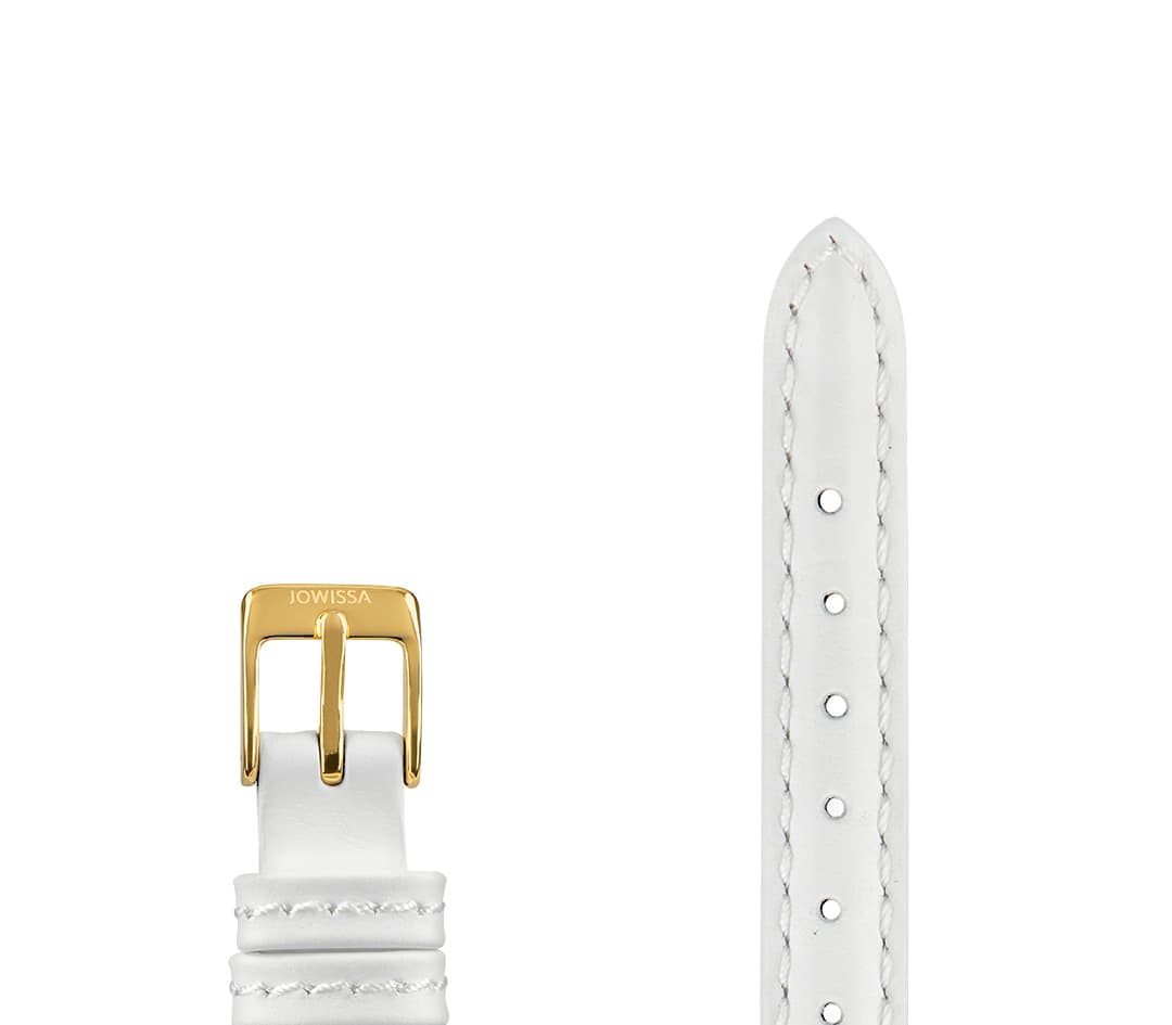 E3.1374 Jowissa  Watch Strap, 12mm, Genuine Leather, Close up