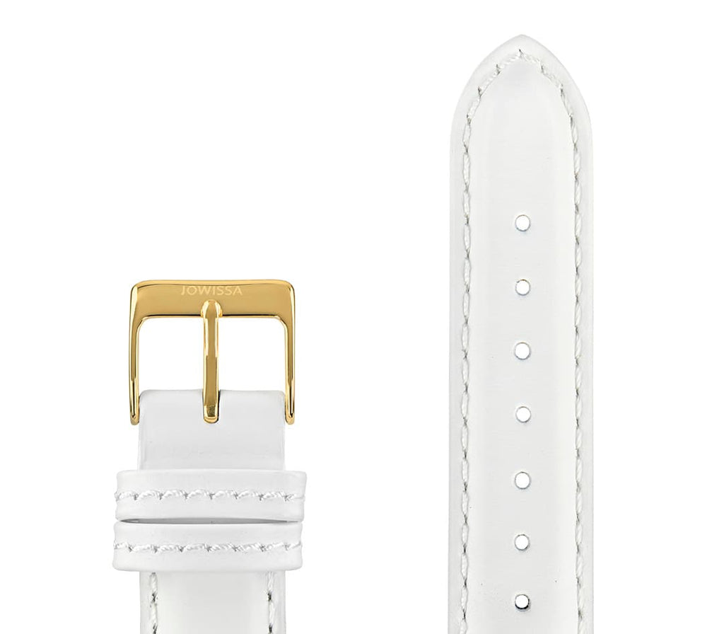 E3.1375 Jowissa  Watch Strap, 18mm, Genuine Leather, Close up