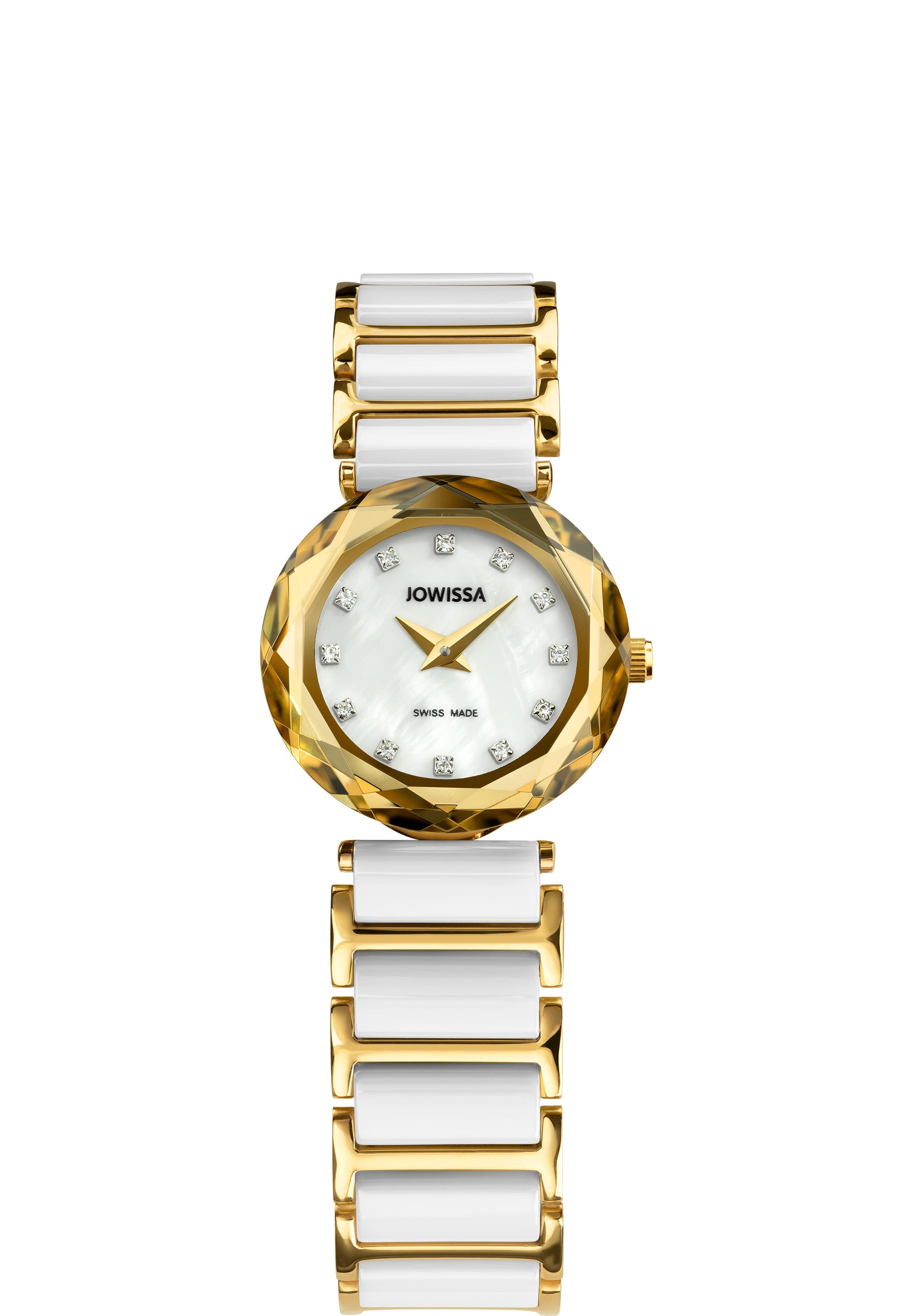 Safira 99 Small Womens Watch with faceted sapphire crystal and