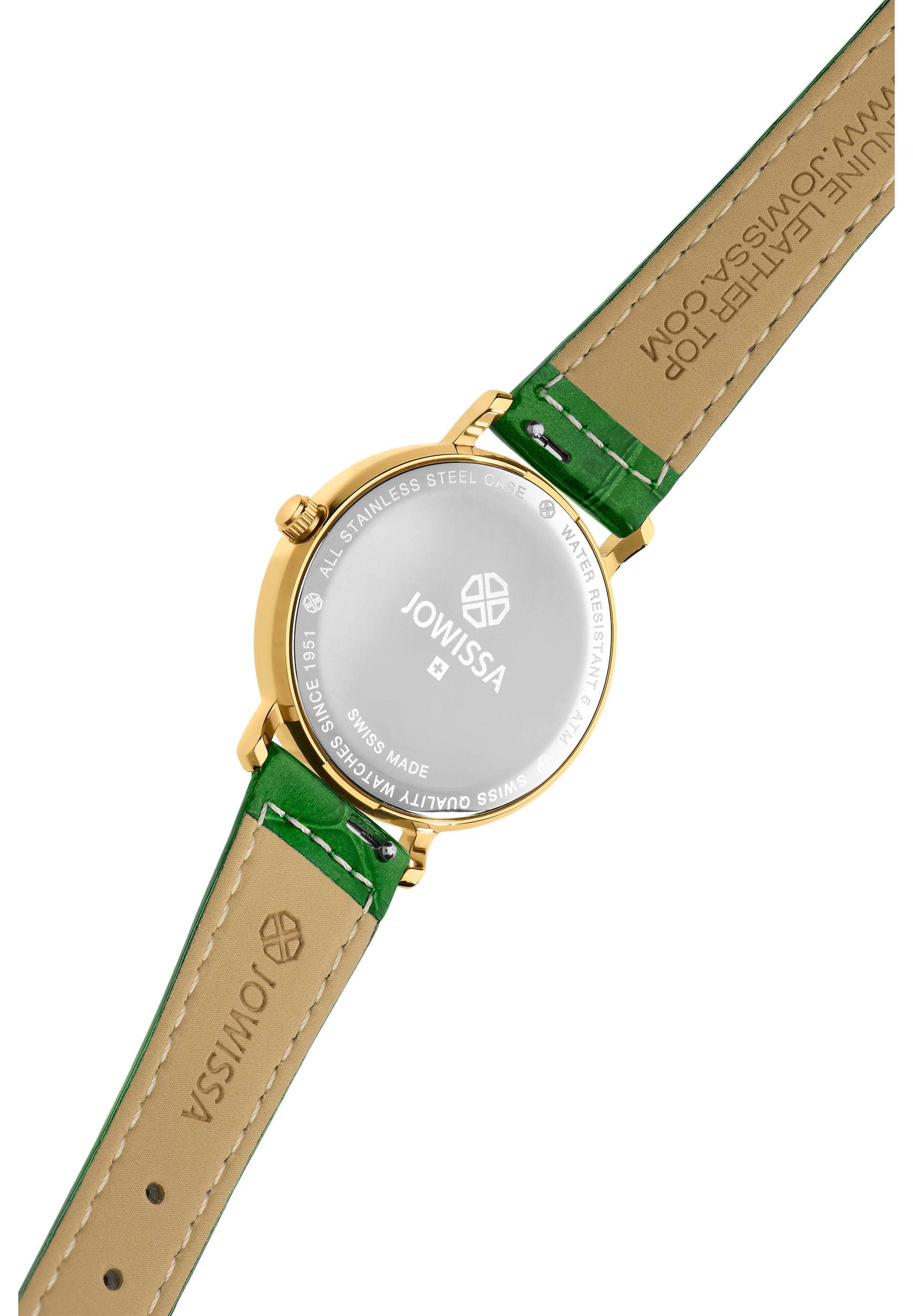Roma Green Dial Roman Number Women's Dress Watch Patent Leather Band 30mm Swiss Made J2.273.M Roma Green Dial Roman Number Women's Dress Watch Patent Leather Band 30mm Swiss Made J2.273.M