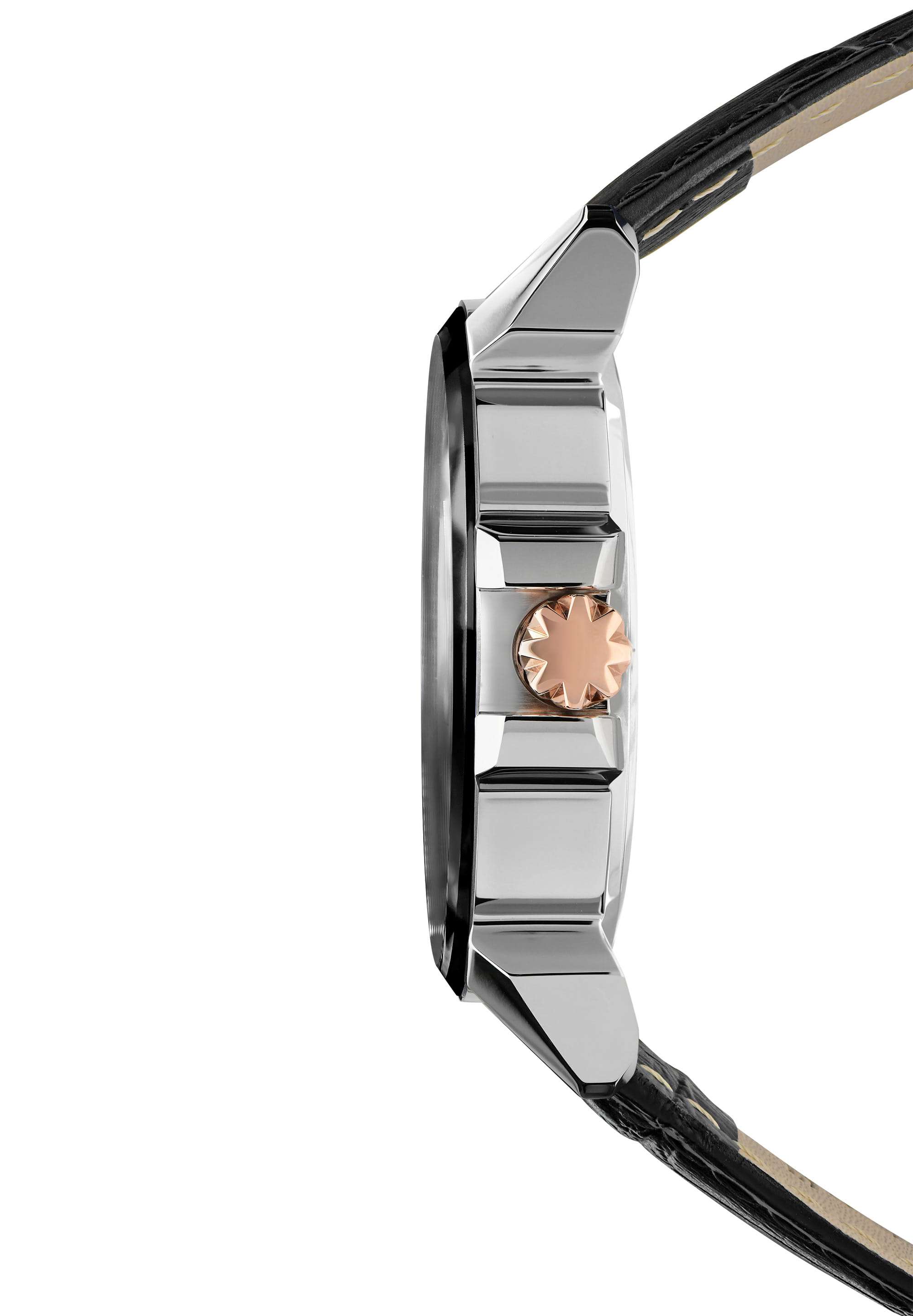LeWy 3 Swiss Men's Dress Watch Edgy 42mm Case Black Dial and Leather Band Swiss Made J4.239.L LeWy 3 Swiss Men's Dress Watch Edgy 42mm Case Black Dial and Leather Band Swiss Made J4.239.L