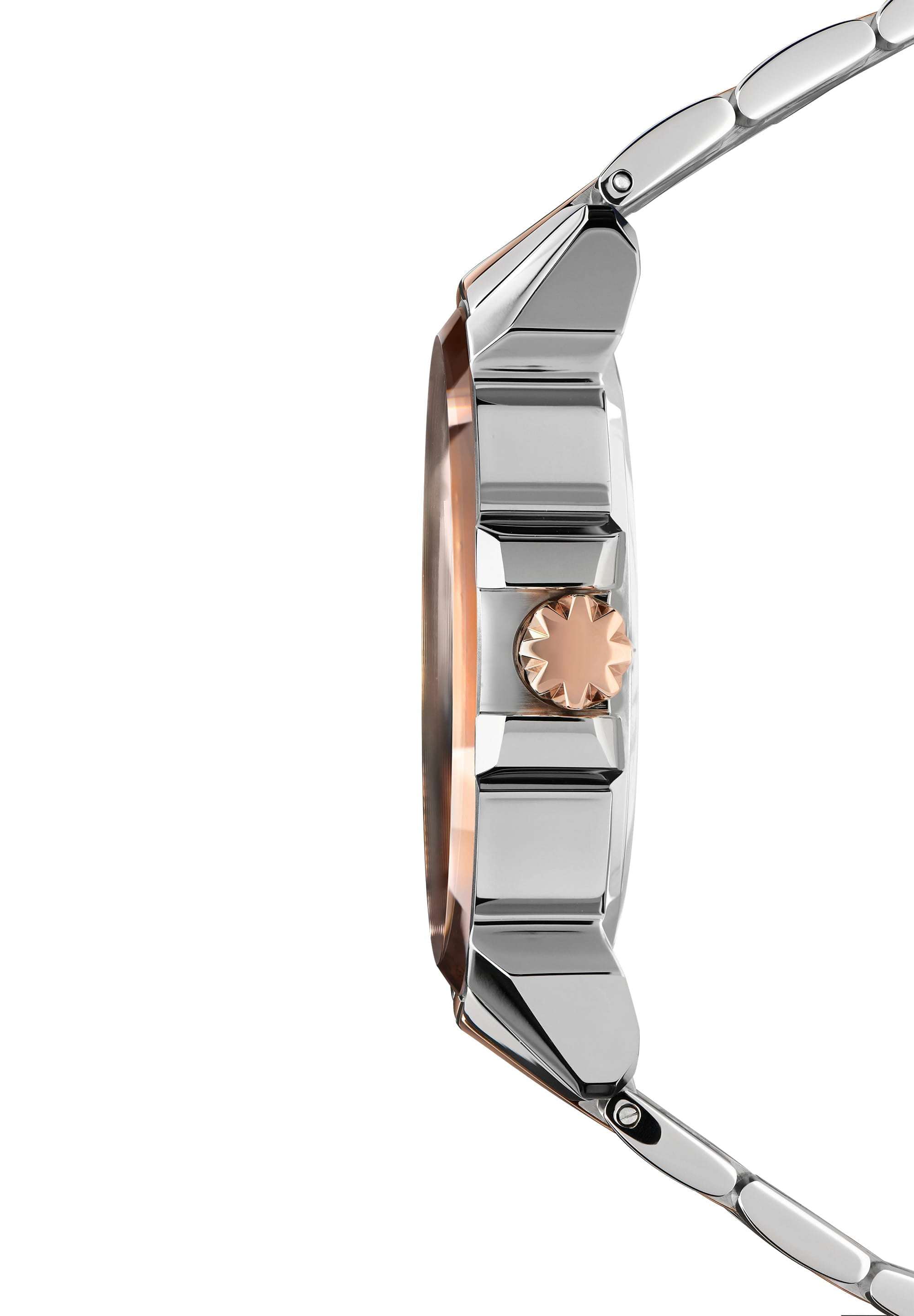 LeWy 3 Green Dial Men's Dress Watch Swiss Quartz Rose Gold Silver Band 42mm Swiss Made J4.253.L LeWy 3 Green Dial Men's Dress Watch Swiss Quartz Rose Gold Silver Band 42mm Swiss Made J4.253.L