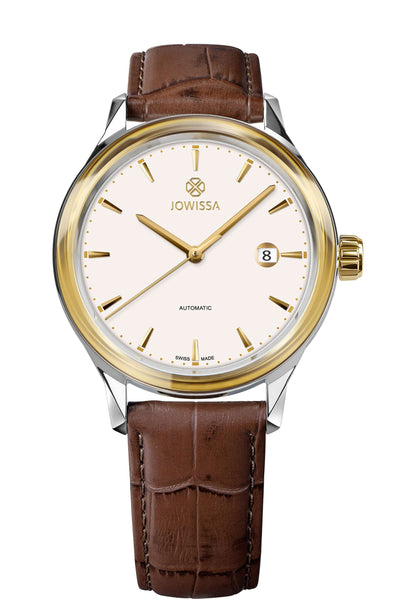 White Swiss Mens Automatic Watch Jowissa Virtuo