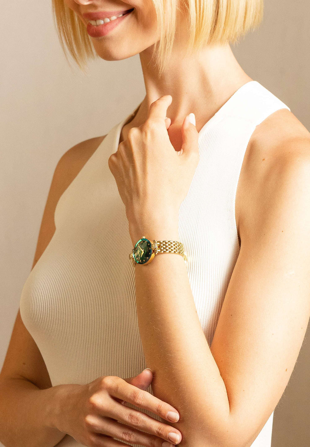 Facet Strass Swiss Ladies Watch J5.497.S - Jowissa