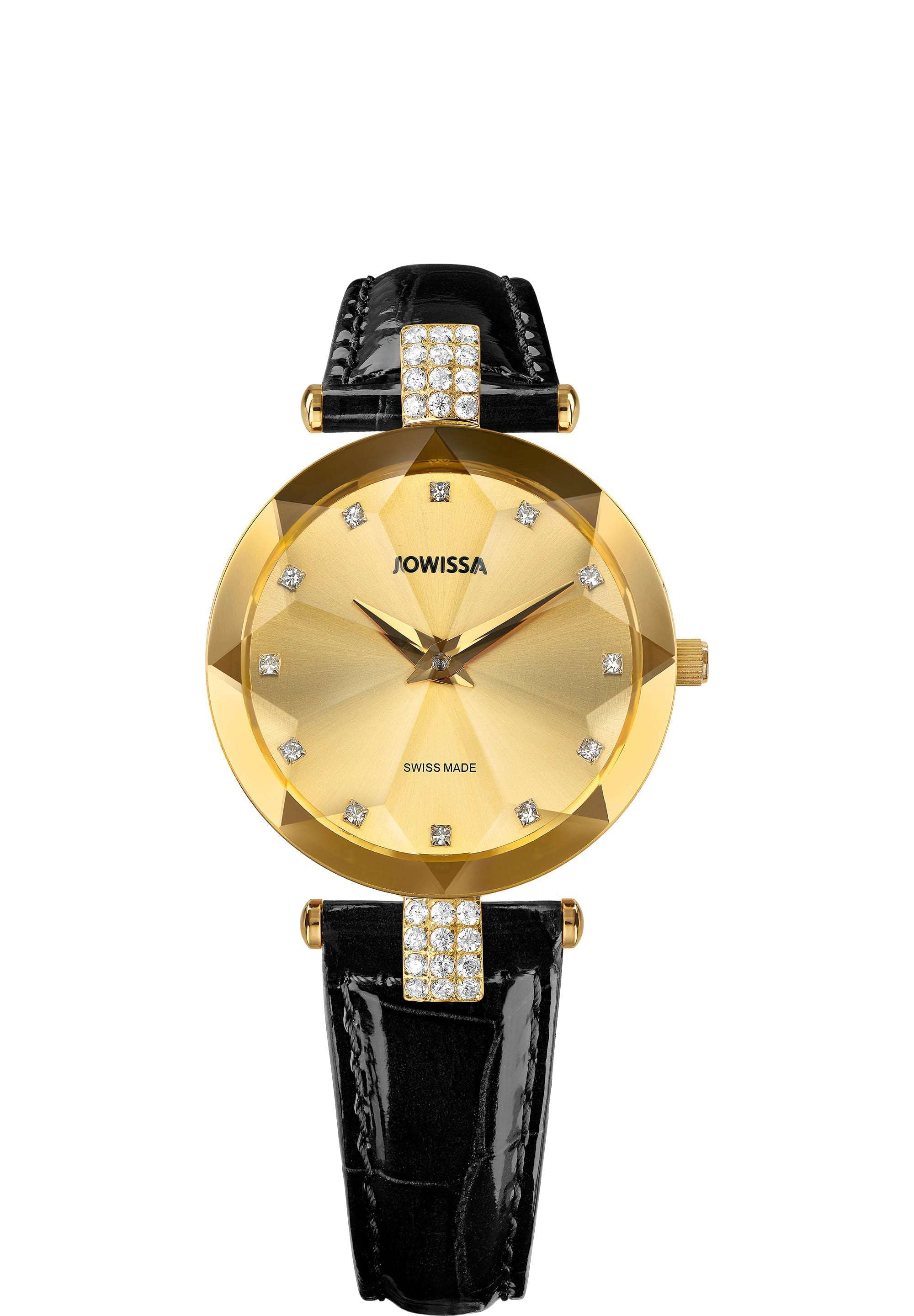 Facet Strass Swiss Ladies Watch J5.615.M - Jowissa