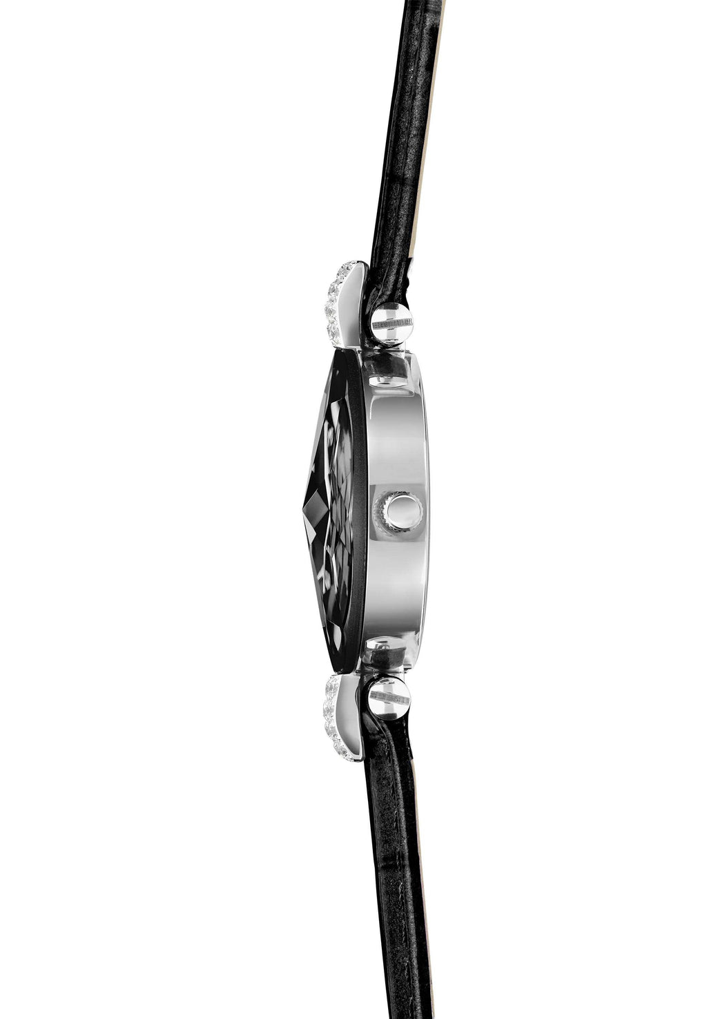 Facet Strass Schweizer Damenuhr J5.789.S