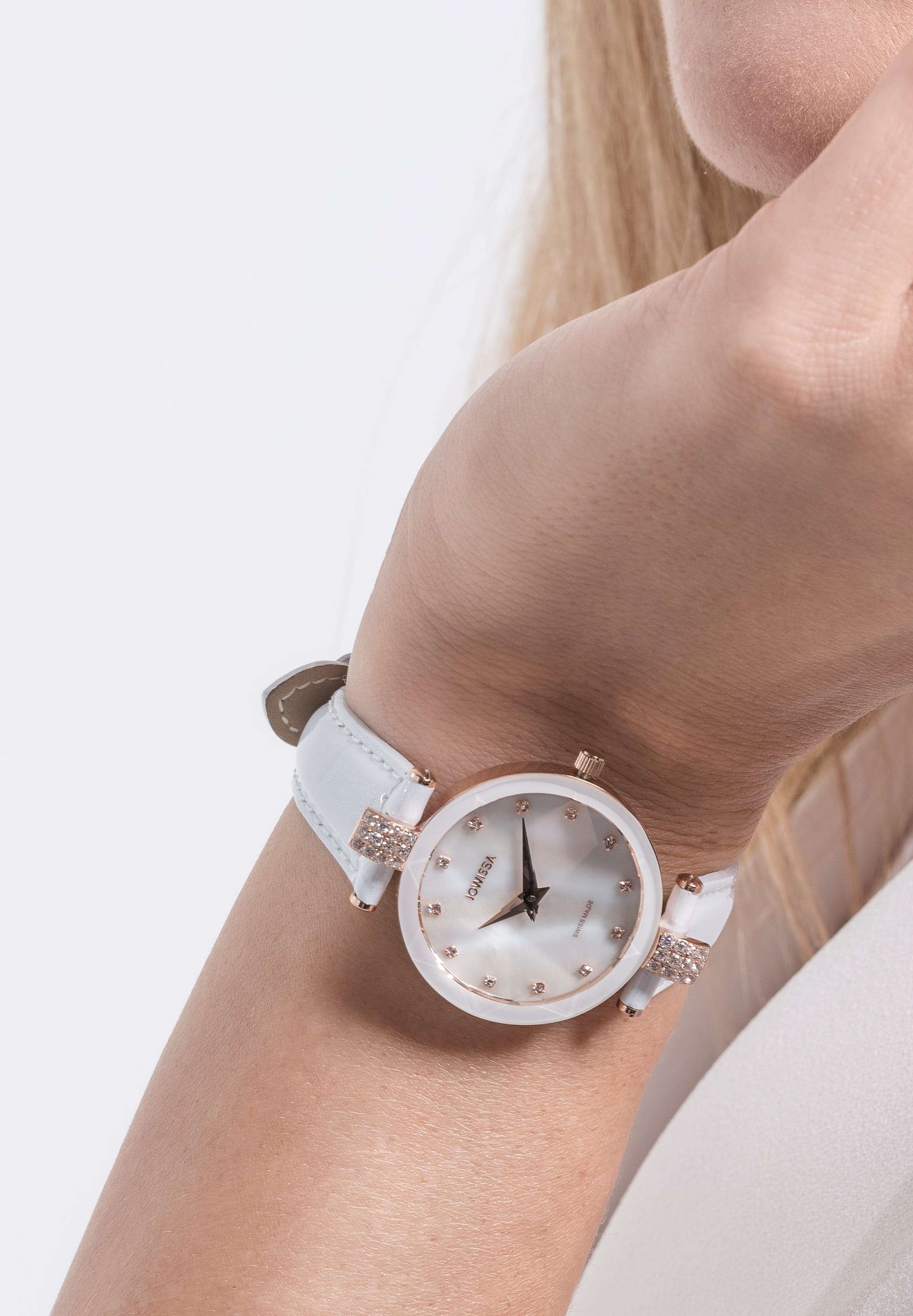 Facet Strass Swiss Ladies Watch J5.628.M - Jowissa