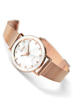 J5.610.M jowissa watch for ladies - with gold strap and white dial - all swiss made watch for women
