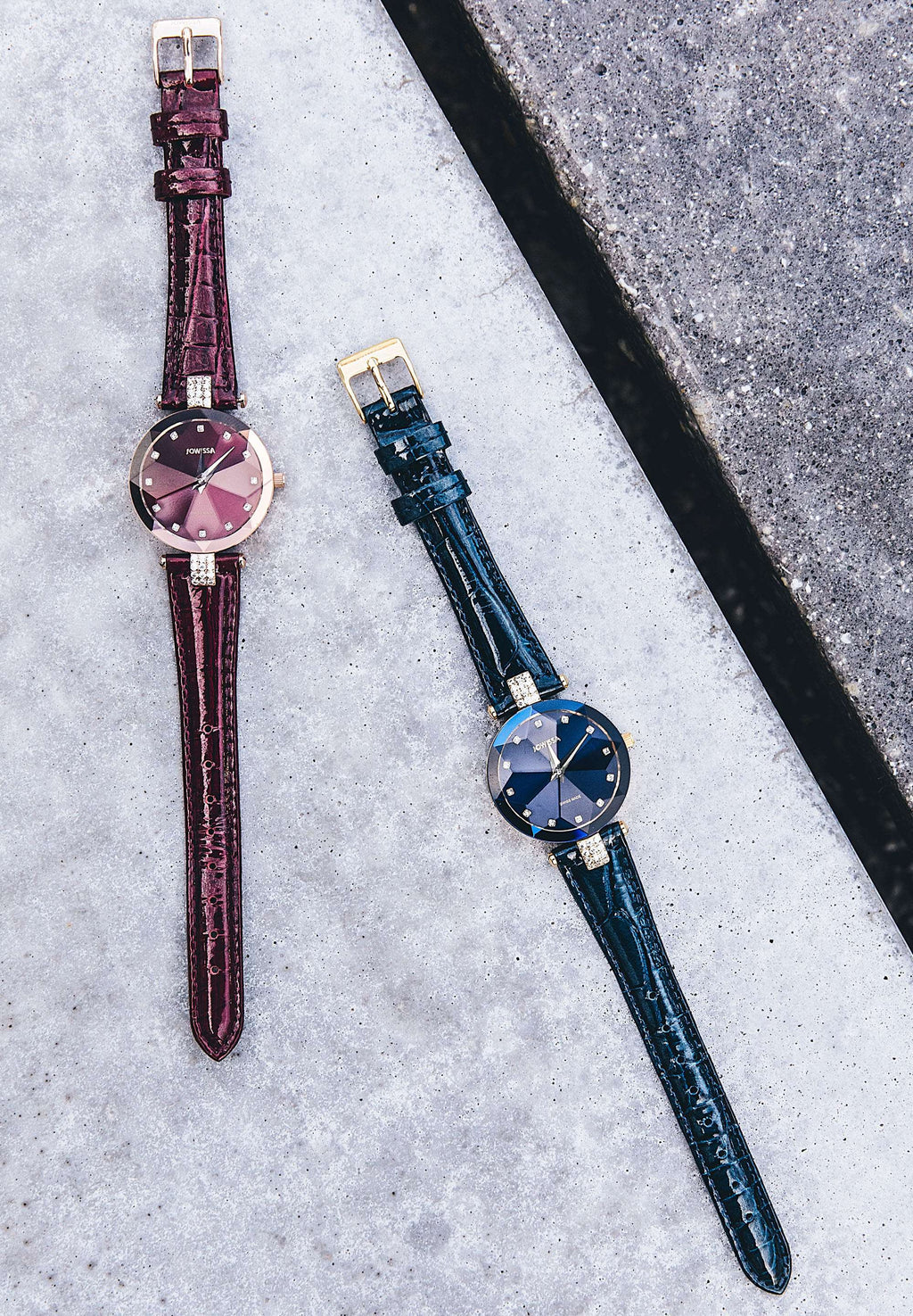 Facet Strass Swiss Ladies Watch J5.624.M - Jowissa