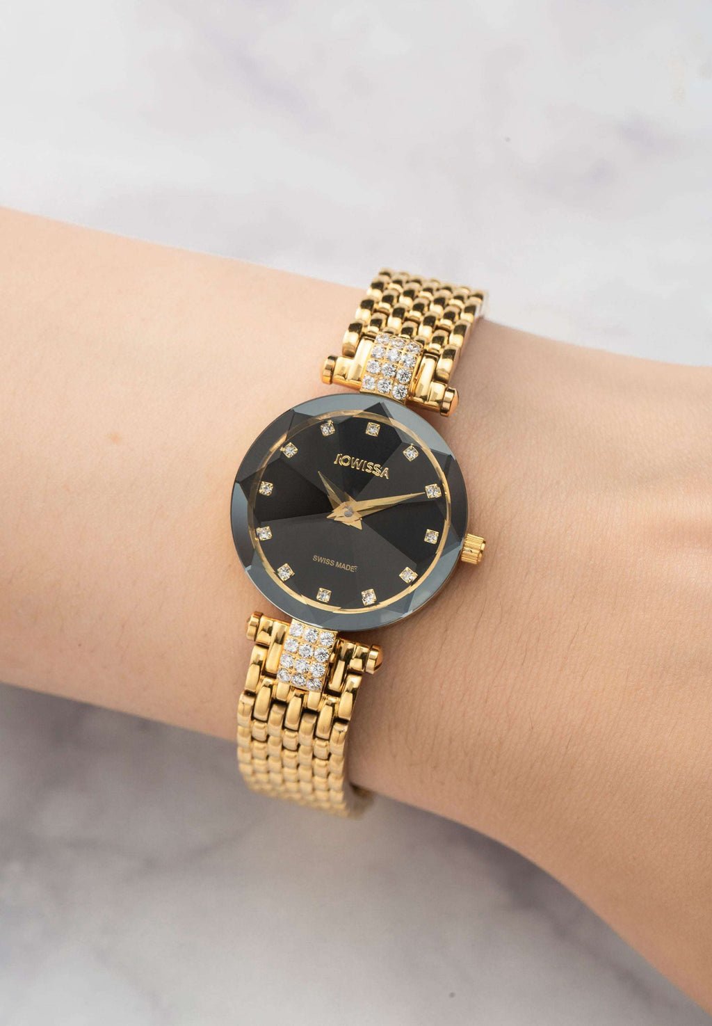 Facet Strass Swiss Ladies Watch J5.630.S - Jowissa