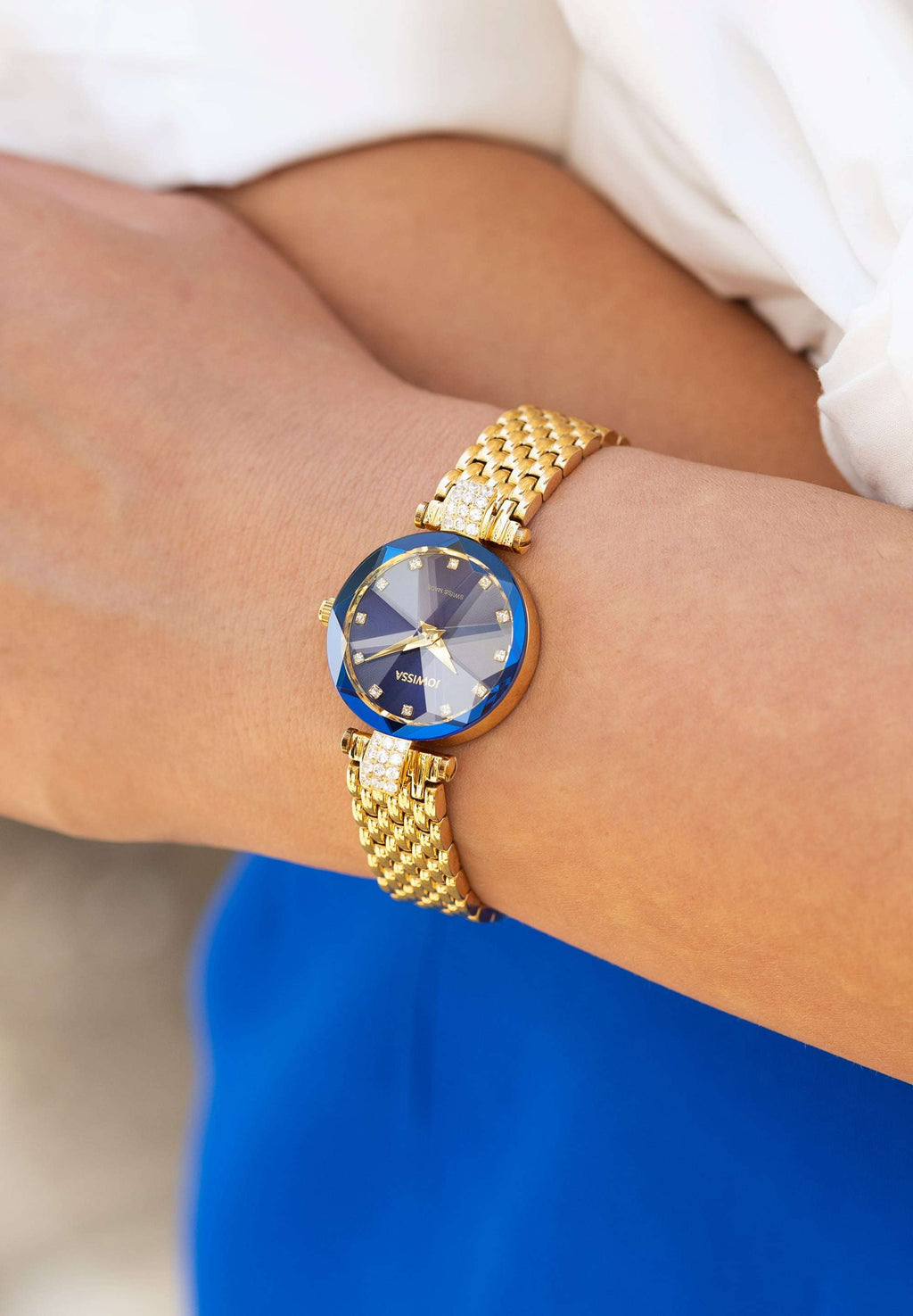 Facet Strass Swiss Ladies Watch J5.632.S - Jowissa