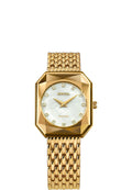 J8.079.M swiss gold watch for women  witth gold strap and gold dial - all swiss made watch for women