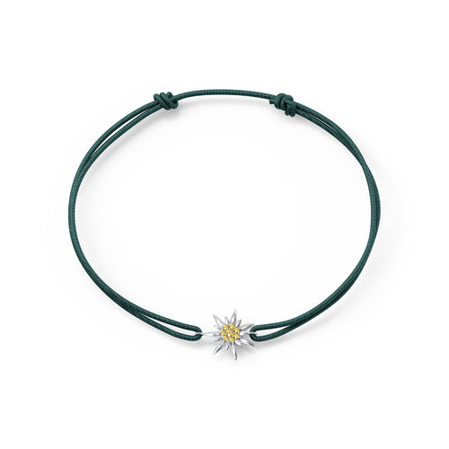 Front Image of Edelweiss | Womens | Wristband | green | Fashion Jewelry | JS.0208.F | Jowissa | Cubic Zirconia