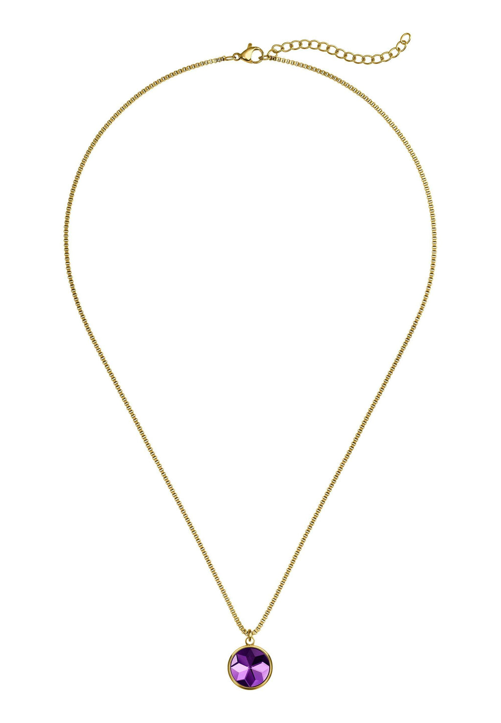 Facet Pendant Necklace JS.0006
