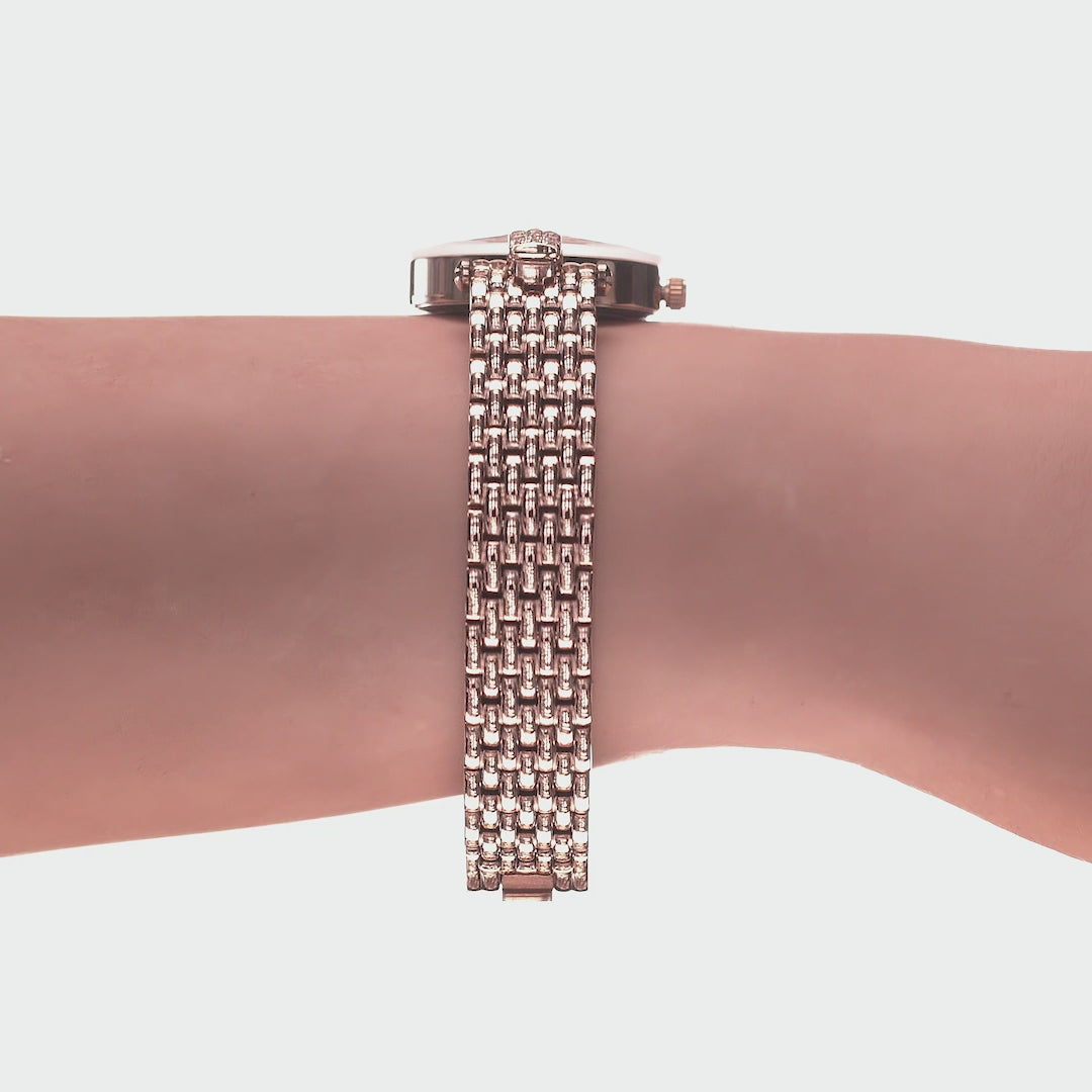 Facet Strass Swiss Ladies Watch J5.774.S